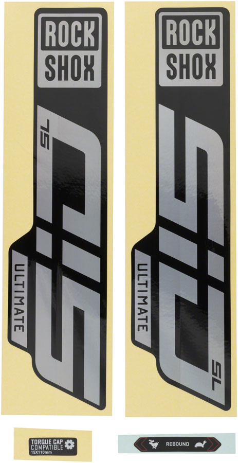 RockShox Fork Decal Kits – Customizable Color, Material, and Finish for SID SL Ultimate & More | Enhance & Protect Your Ride