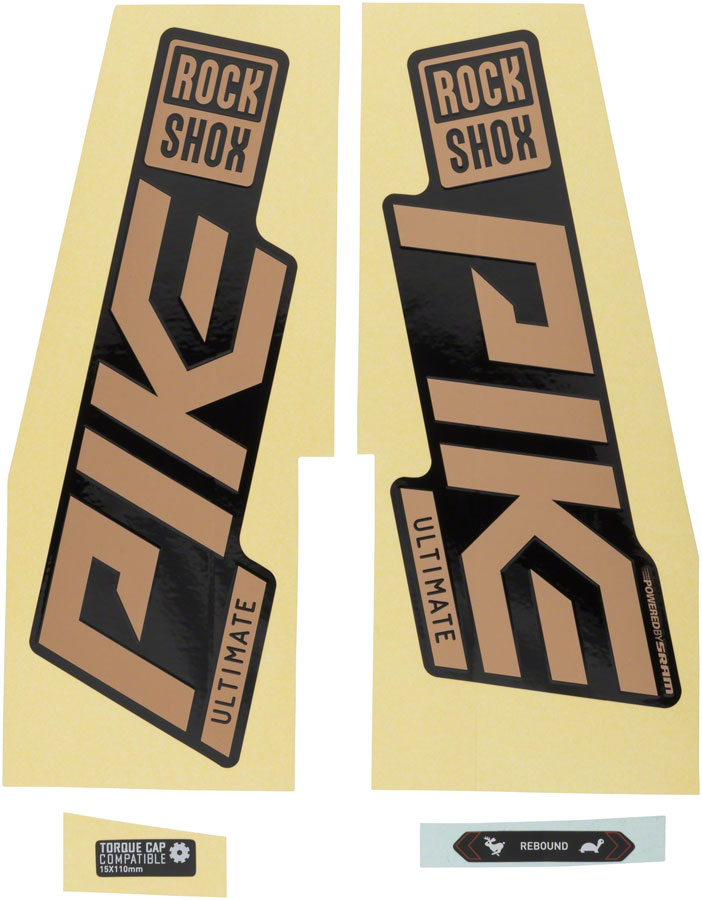 RockShox Fork Decal Kits | Custom Sticker Covers for Pike Ultimate 27.5"/29" | Durable, Color-Matched, Fresh Clean Sticker Technology