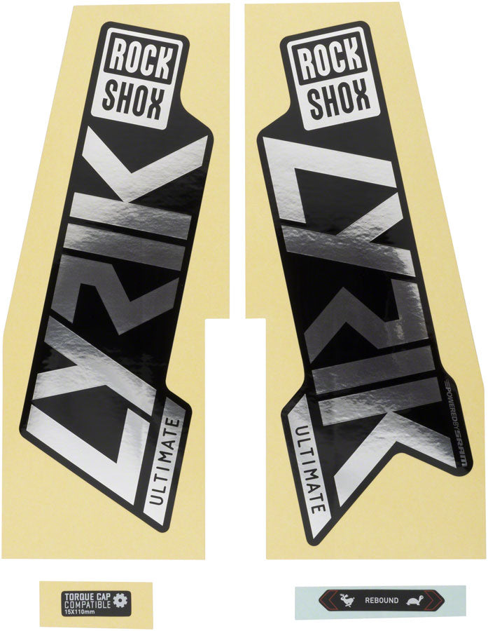 RockShox Fork Decal Kit Collection – Customizable, High-Quality Sticker Sets for Lyrik Ultimate 27.5"/29" Forks with Fresh Clean Sticker Technology