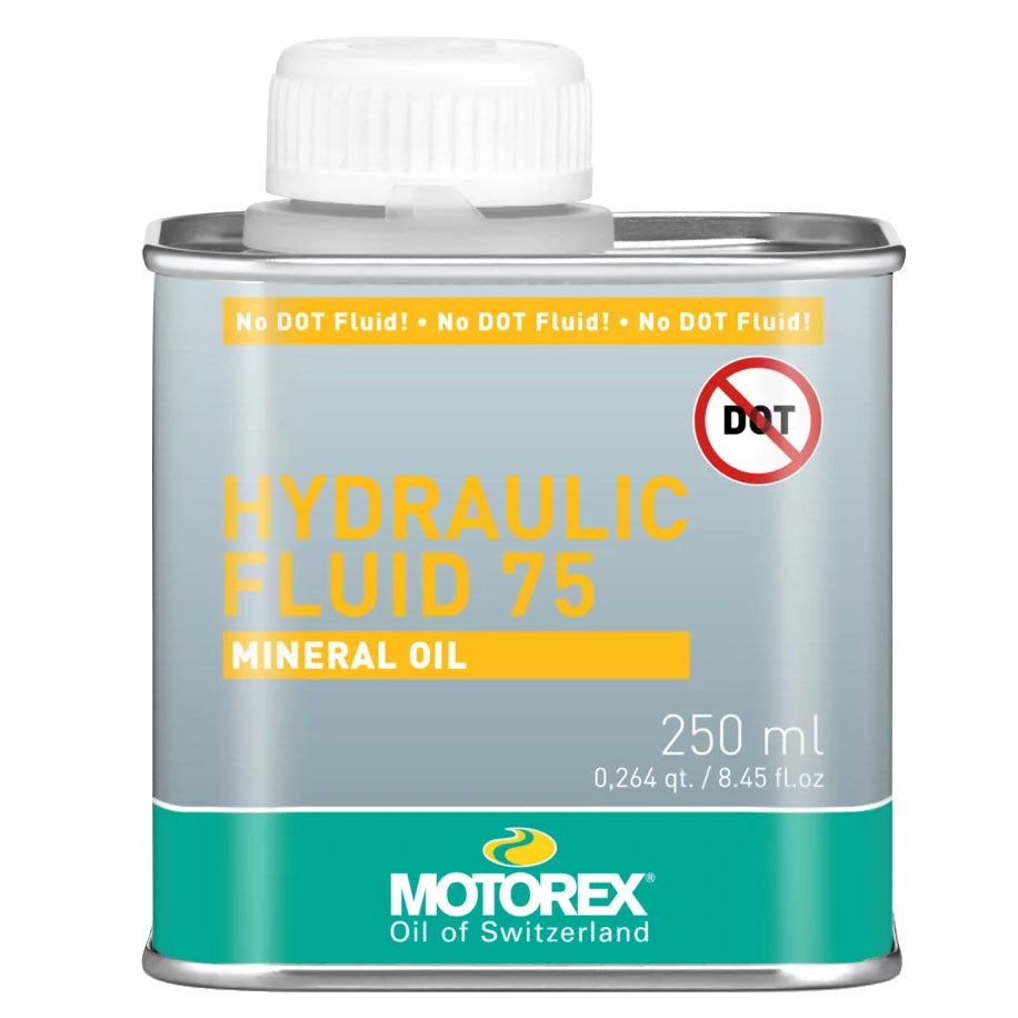 Motorex Bike 75 Hydraulic Fluid – High-Performance, Age-Resistant, Non-Hygroscopic Lubricant for Bicycle Brake and Suspension Systems