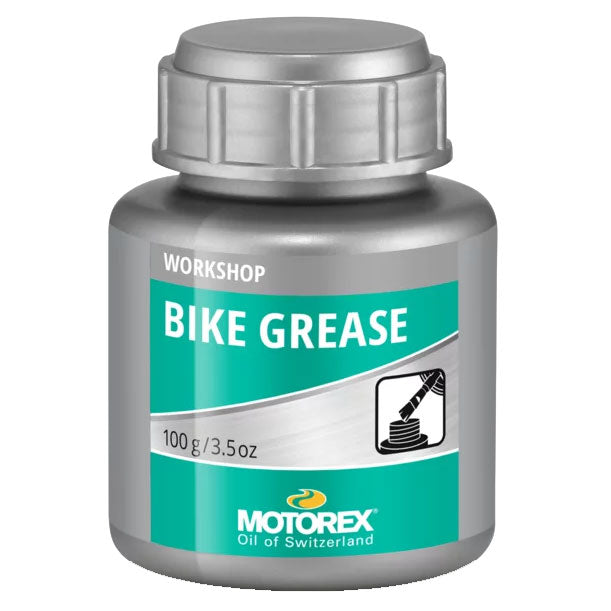 Motorex Bike Grease - High-Performance, Carbon-Tested Lubricant for Bearings, Joints & Headsets, Water-Resistant & Elastomer Safe, 100g & 850g Options