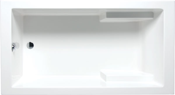 Americh NA6632L Nadia 66" x 32" Drop In Luxury Whirlpool Tub