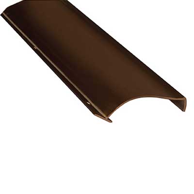 NGP 2252B Finger Guard, Mounts On Pull Side Of Door, 83" Length, Can Be Cut to Size, Fire rated 3Hr Metal Door, And 1 Hr Wood Door, Color Brown