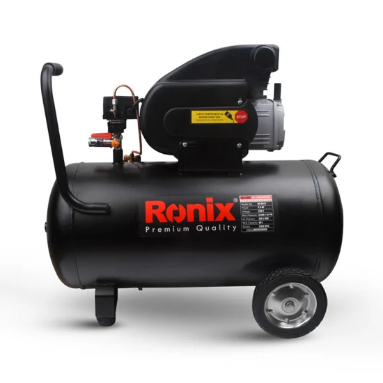 New Ronix Model RC-8010 High Pressure 220V 80L Tyre Inflator Air Compressor Machine