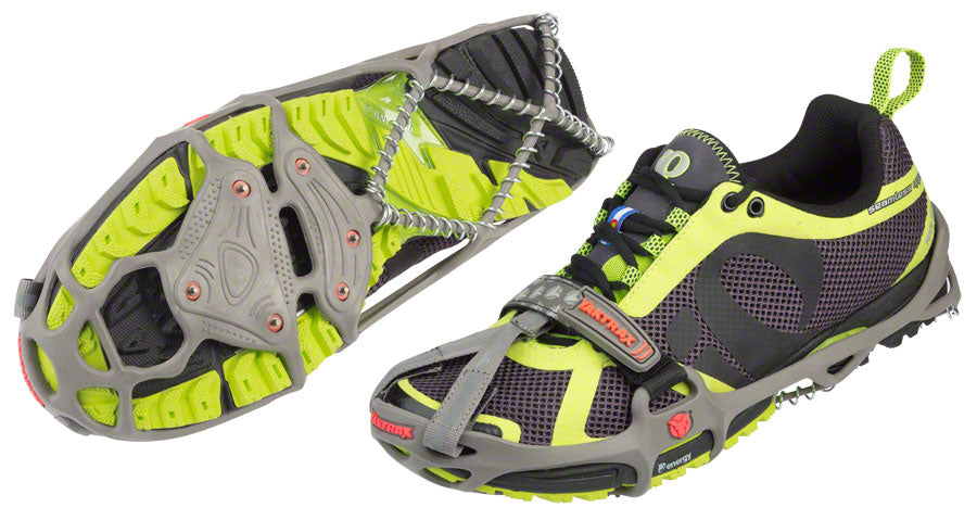 Yaktrax Winter Running Traction Devices – Removable Spikes, Steel Coils, Low-Temp Performance, Anatomical Design for All Shoe Sizes
