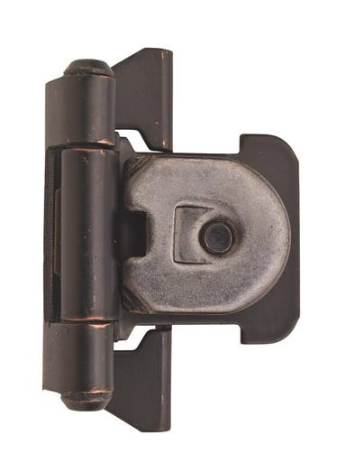 Amerock BPR8701 SELF-CLOSING, DOUBLE DEMOUNTABLE 1/4 In (6 mm) Overlay Hinge