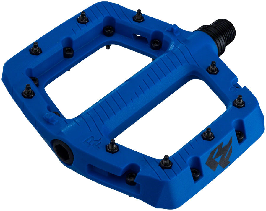 RaceFace Chester Pedals - Platform, Composite, 9/16", Small, Blue