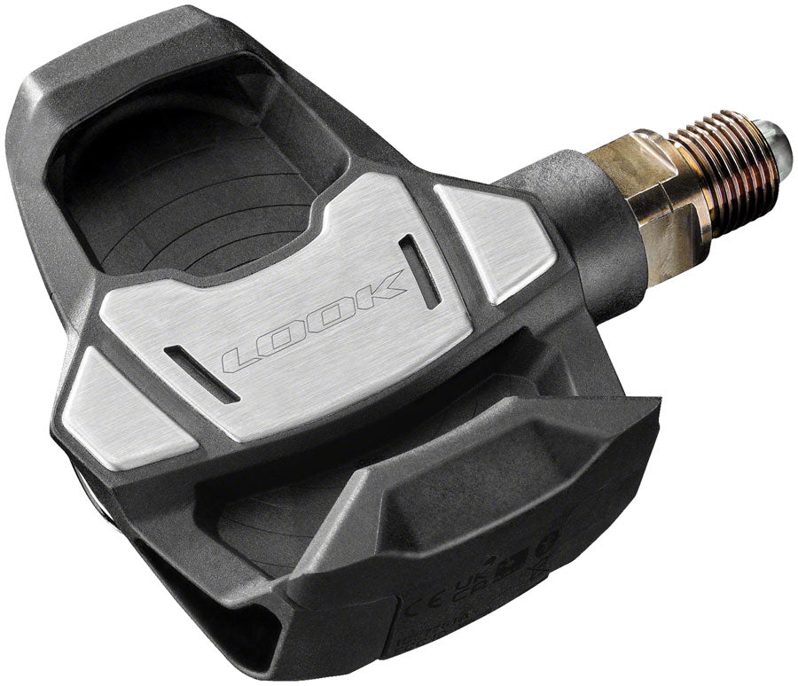 LOOK KEO BLADE Carbon Dual Power Pedals - Single Sided Clipless, Chromoly, 9/16", Black, 12Nm