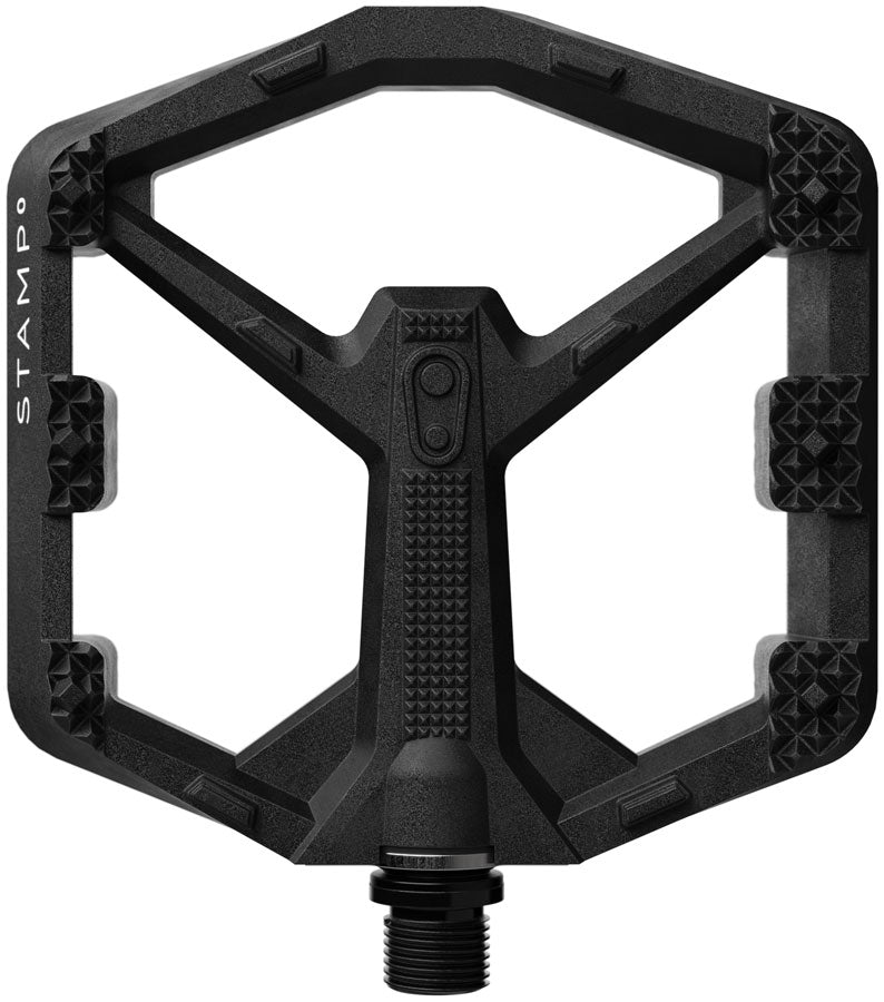 Crankbrothers Stamp 0 Pedals - Platform, Aluminum, 9/16", Black, Large