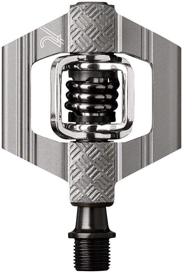 Crank Brothers Candy 2 MTB Dual Sided Clipless Pedals – Aluminum Body, Chromoly Spindle, Superior Mud Shedding for XC, Trail & All-Mountain Riding