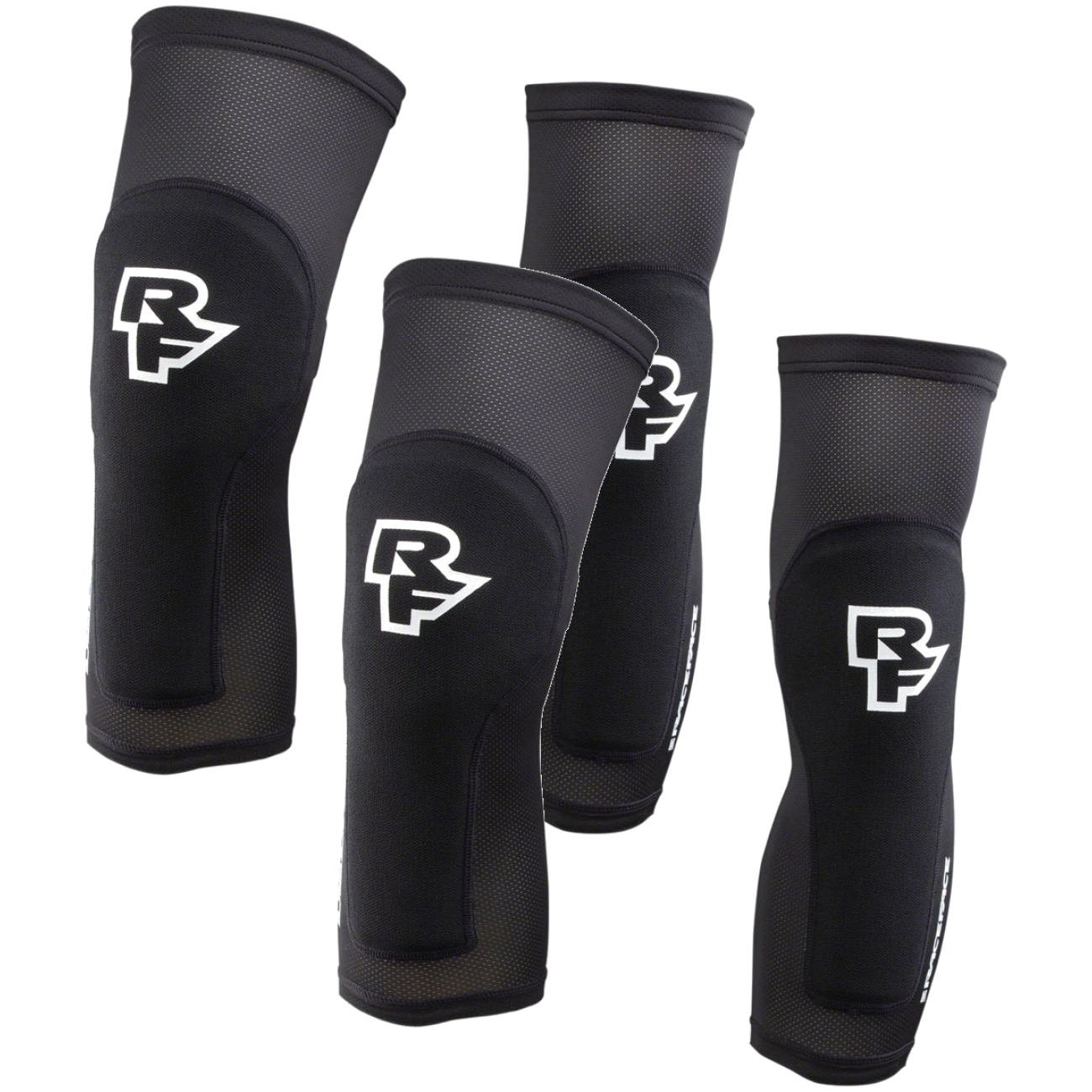 RaceFace Charge Knee Pad Stealth Abrasion-Resistant MTB & Trail Protection for XC & Enduro