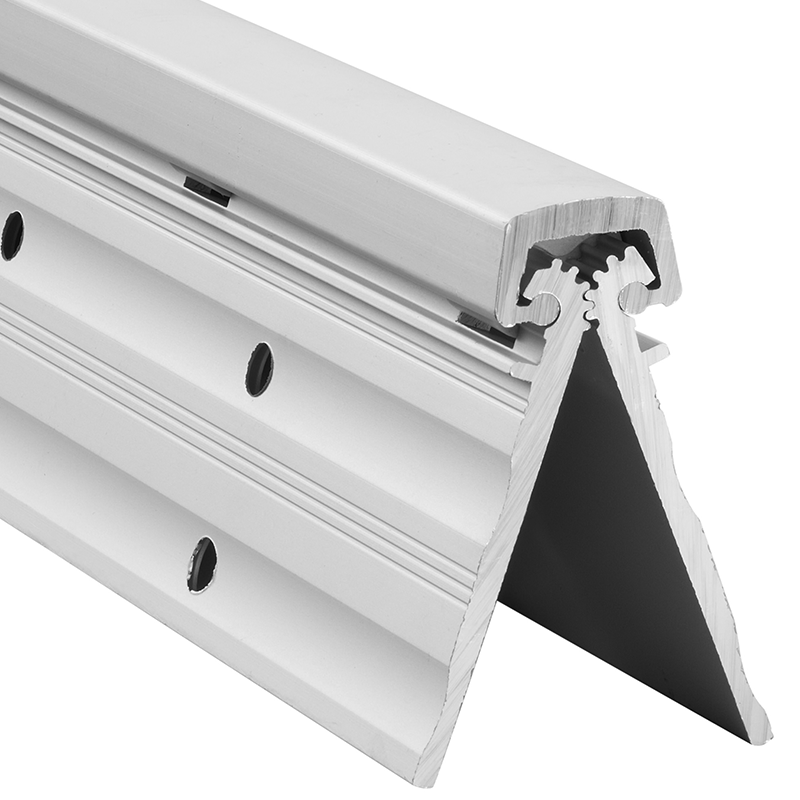 Pemko CFM83SLF-HD1-HT-TORX-RH Short Leaf Flush Full Mortise Continuous Hinge, 83" Length, Hospital Tip, Torx Screws, Right Handed, Clear Aluminum