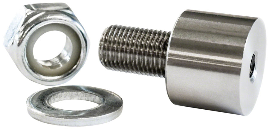 Stainless Steel Bicycle Trailer Adapters & Hitch Connections – Durable, Precision-Engineered, Compatible with M10, 3/8-26, QR, and E-Bike Axle Systems