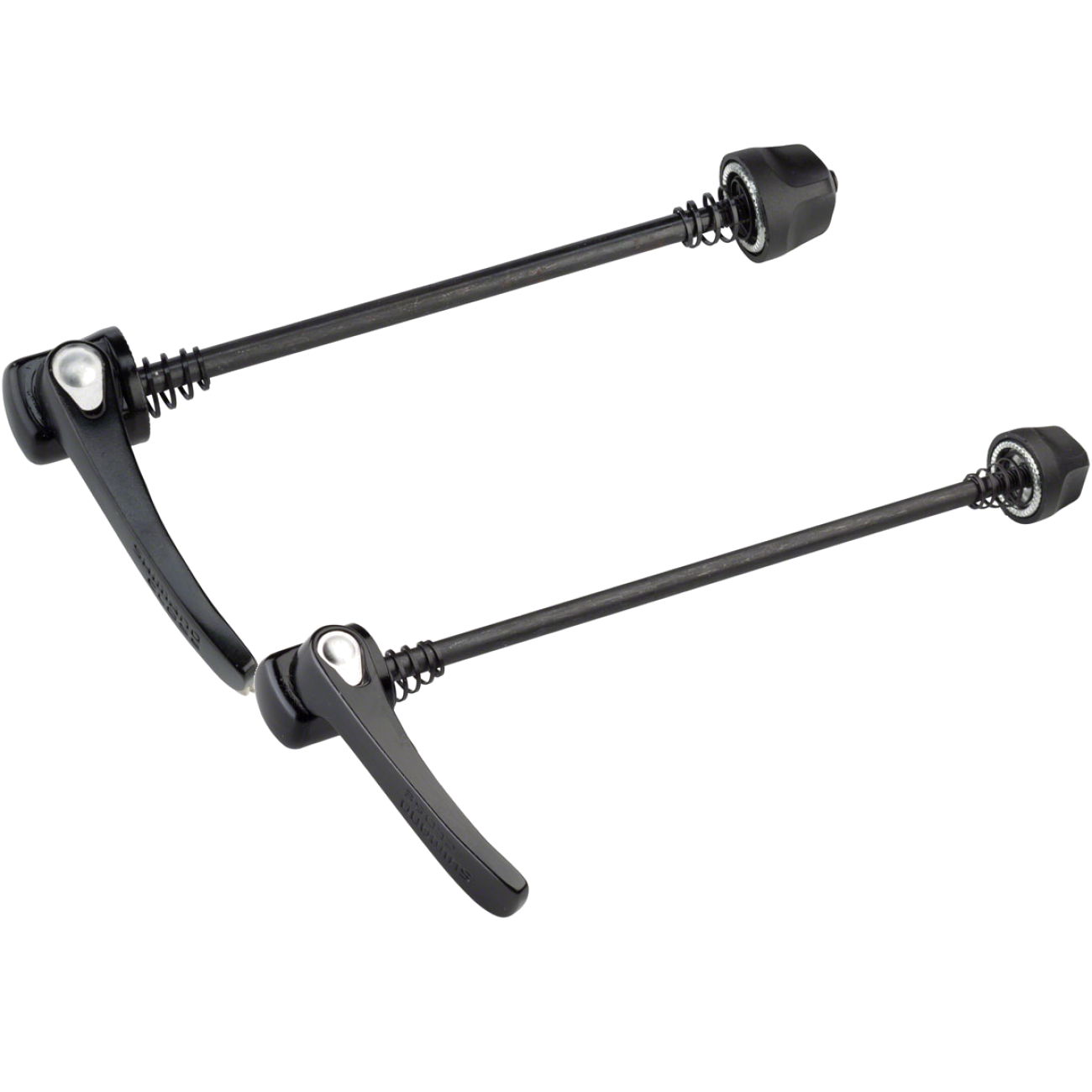 Shimano Deore M6000 Front & Rear Quick Release Hub Skewers High-Performance Bicycle Wheel Components