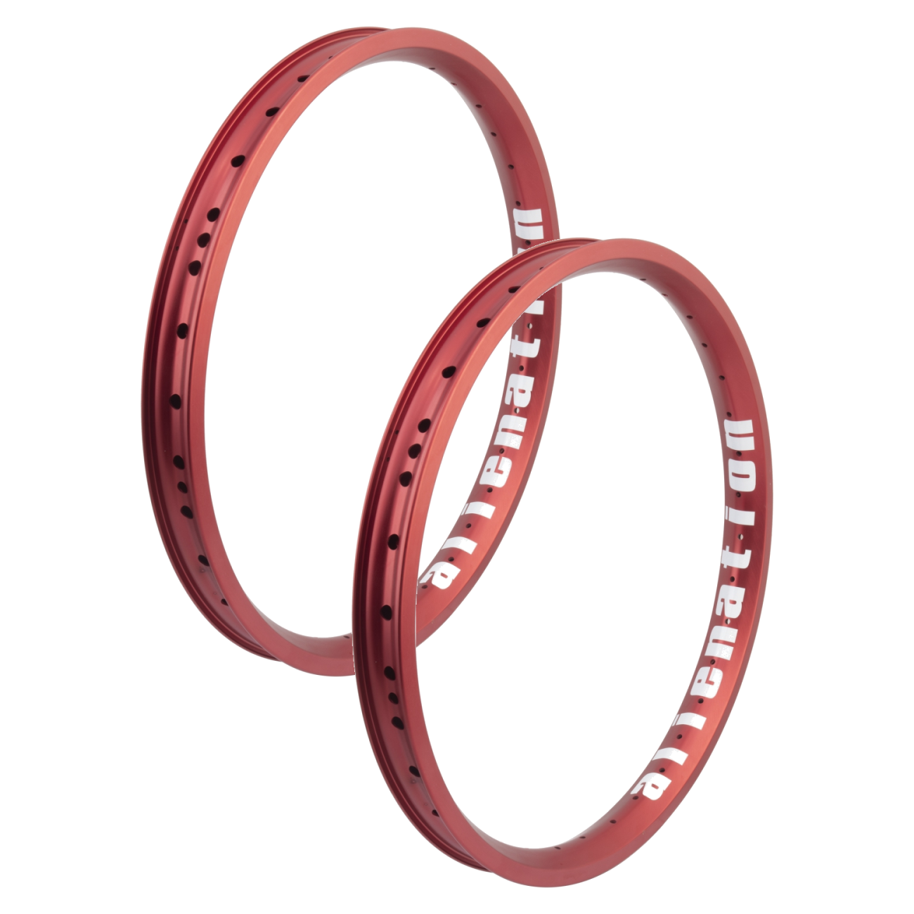 Alienation Vandal Alienation 20in BMX Rim Set Lightweight G69 Material, Tubeless-Ready, 36-Hole