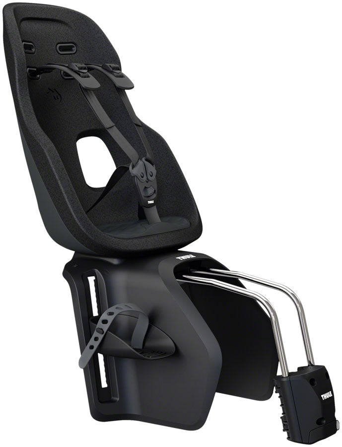 Thule Yepp Nexxt2 Frame Mount Child Bike Seats – Lightweight, Shock-Absorbing, Adjustable Safety Harness, Easy Quick-Release, Water-Repellent, for Ages 9 Months to 6 Years