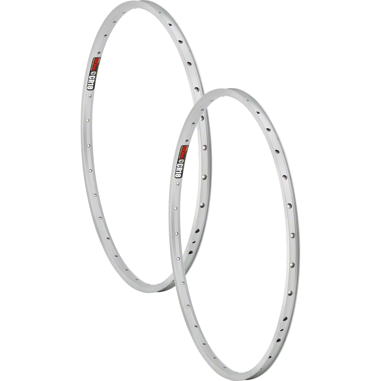 2 Pack Sun Ringle CR-18 Rim 26 36 hole clincher with ABT Brushed Braking Tracks