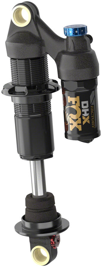 FOX DHX Factory Rear Shock - Metric, 210 x 55 mm, 2-Position Lever, Hard Chromoly Damper Shaft