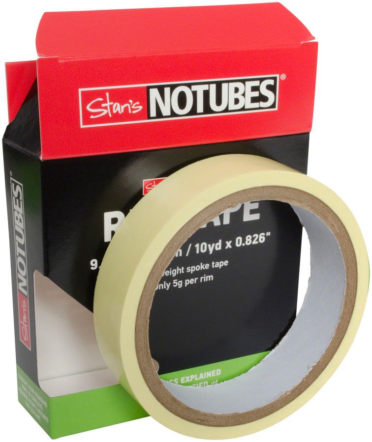 Stan's Yellow Rim Tape - Durable, Tubeless-Ready, 39mm Wide, 10 & 60 Yard Rolls for MTB & Road Wheels, Airtight Seal & Moisture Barrier