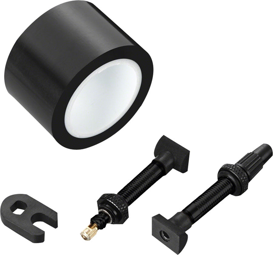 Premium Zipp Tubeless Kits for Road & Cyclocross Bikes | Includes Tape, Valves & Wrench | Compatible with 700C Wheels