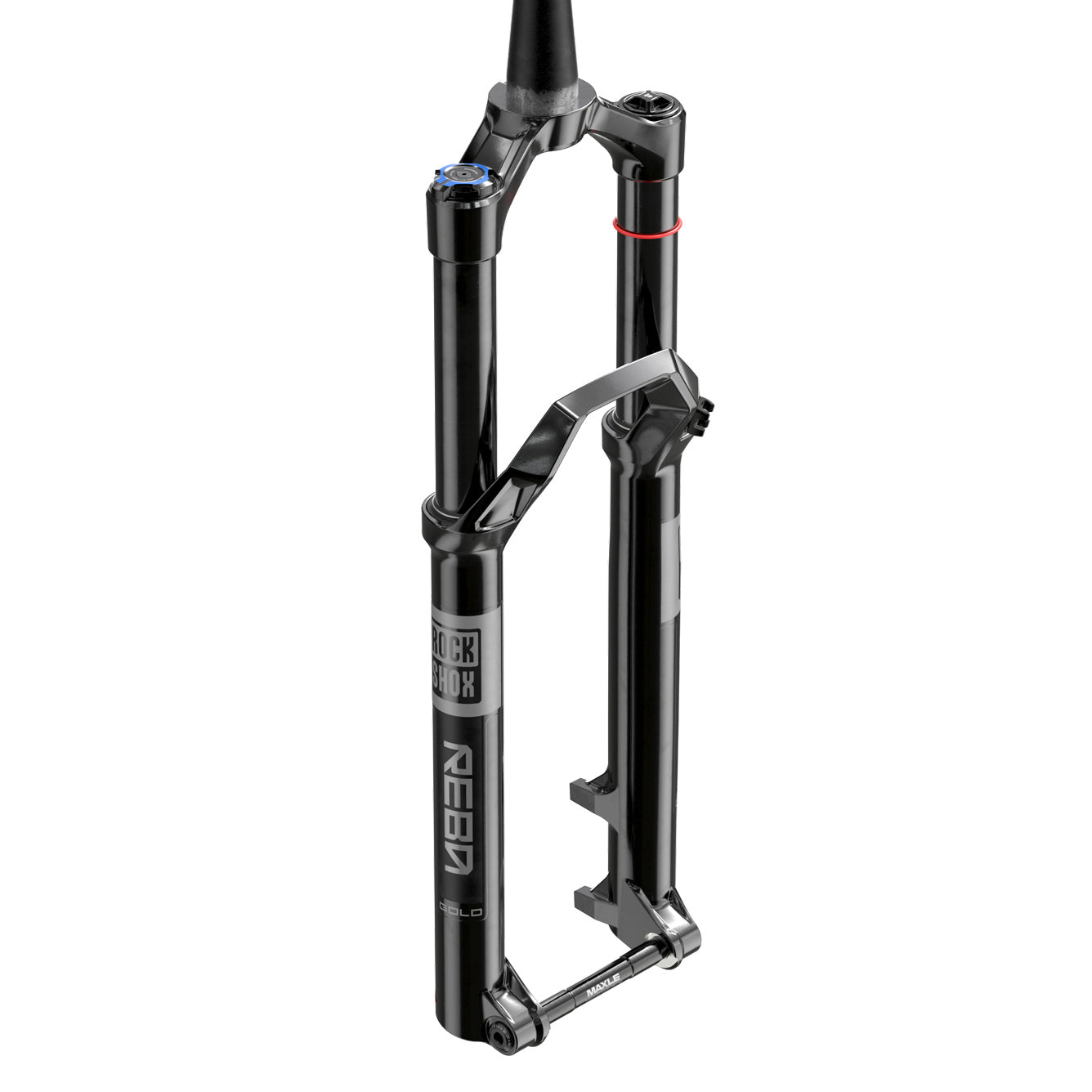RockShox Reba Gold RockShox XC Suspension Forks – Tapered 29" Wheel, DebonAir Air Spring, Remote, Boost 15x110mm, 130mm & 110mm Travel, Black