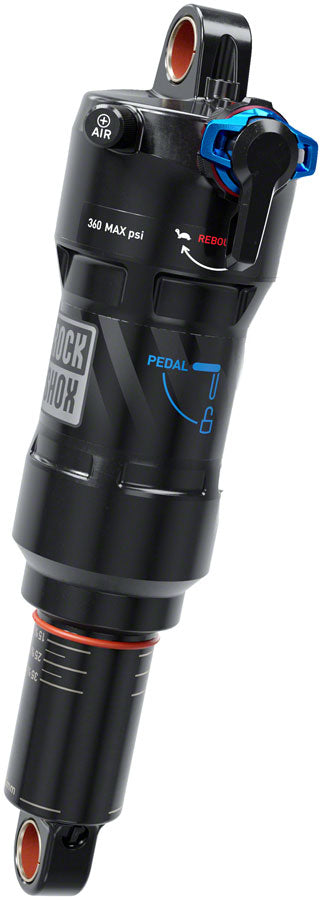RockShox Deluxe Ultimate RCT Rear Shock - 190 x 37.5mm, LinearAir, 2 Tokens, Reb/LComp, 380lb L/O Force, Std, C1, Yeti