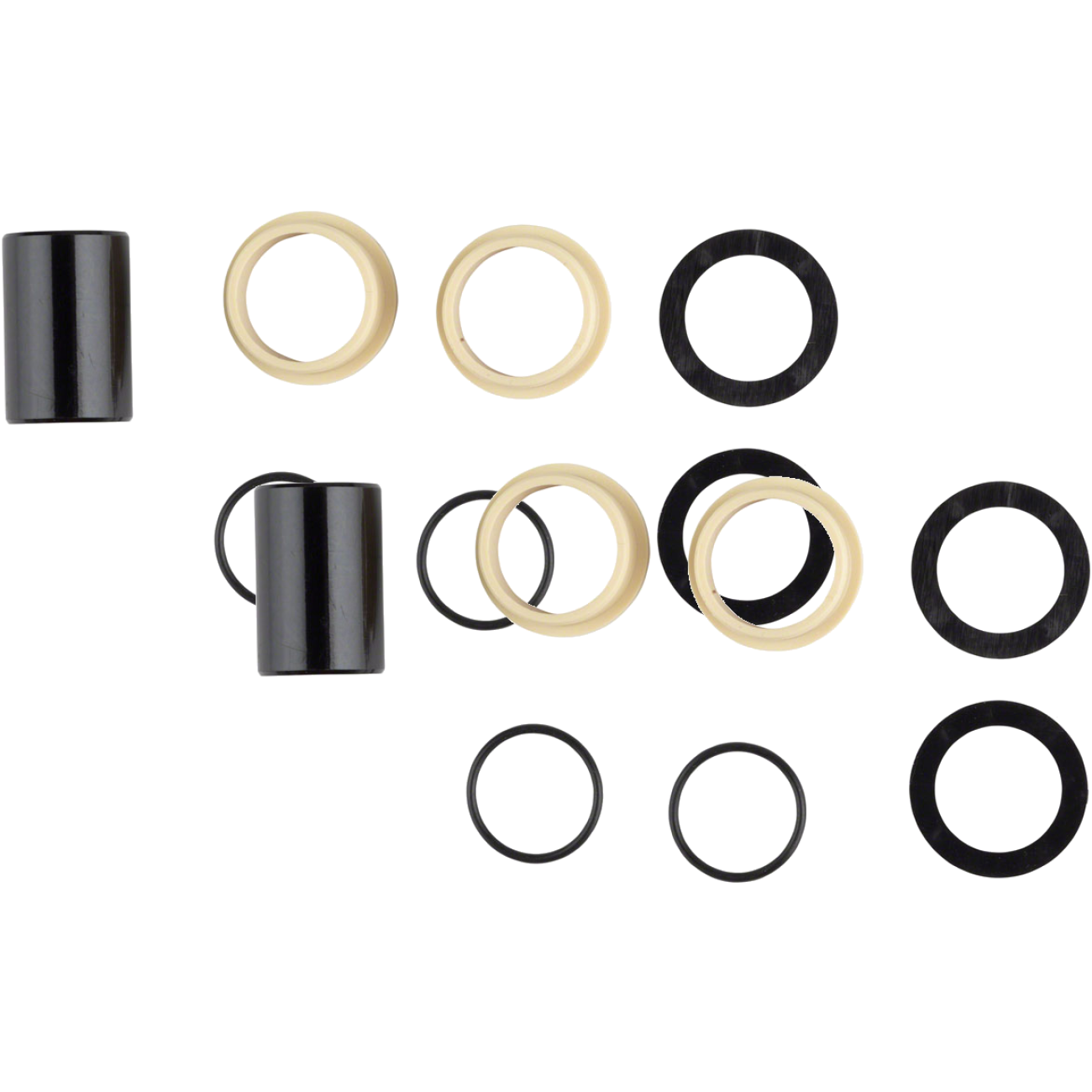 FOX Mounting Hardware Bundle - 9-Piece Alloy Kit for Rear Shock Mounts 8mm x 21.84mm