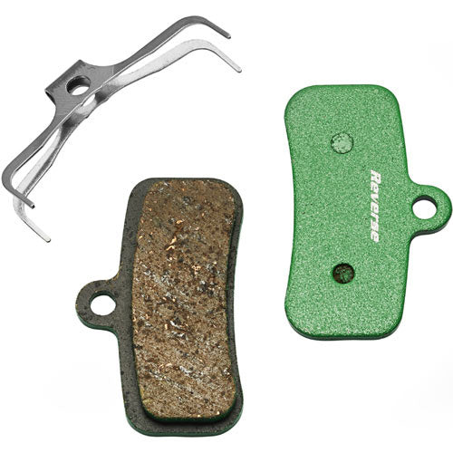 Organic Disc Brake Pads for Shimano, TRP, SRAM | Steel-Back, All-Conditions, High-Performance Cycling Brake Components