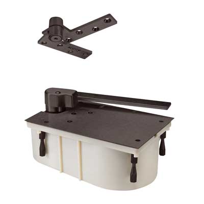 Rixson 27-105N-RH-613 Heavy Duty Floor Closers, 105 Degree, No Hold Open, Offset Hung, Right Hand, Dark Oxidized Satin Bronze Oil Rubbed