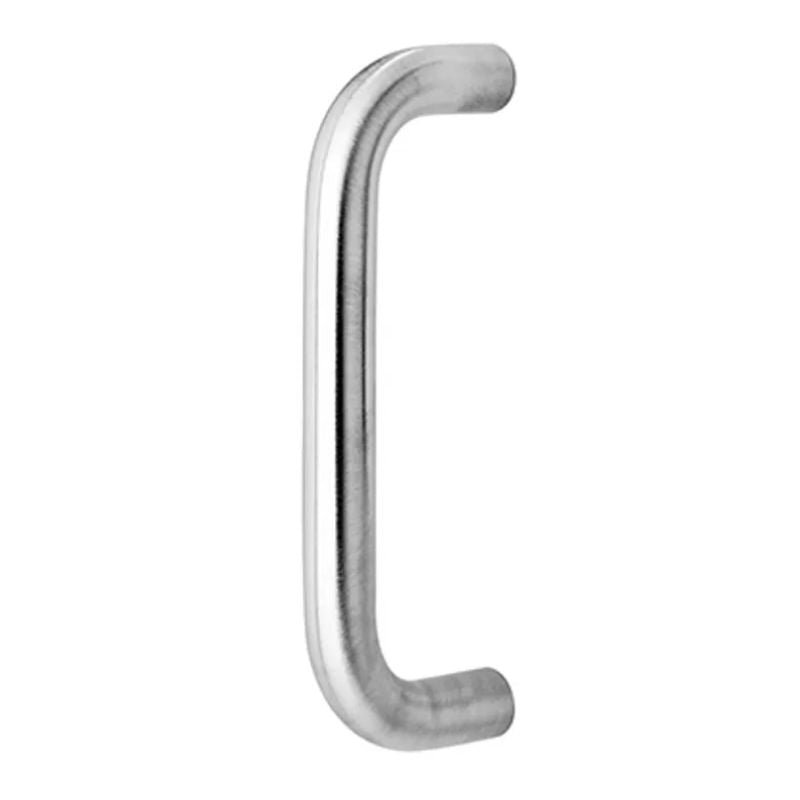 Rockwood 112BTB [2] Straight Door Pulls, 12" Center To Center, 13" Overall, 1" Dia, 2" Clearance, Mounted Back To Back