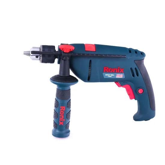 Ronix 2210 Drill Only and Hammer Drill for Variety of Wood Steel and Masonry Applications 13mm Keyed Impact Drill