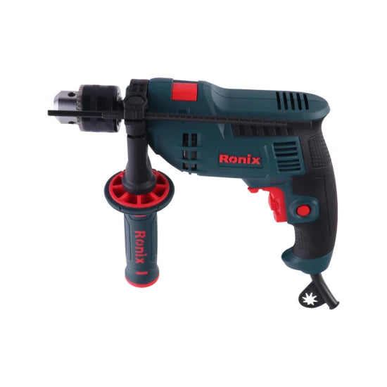 Ronix 2211 Model High Quality Factory Impact Drill 13mm Keyed 0-2700rpm 750W Professional Drilling Machine