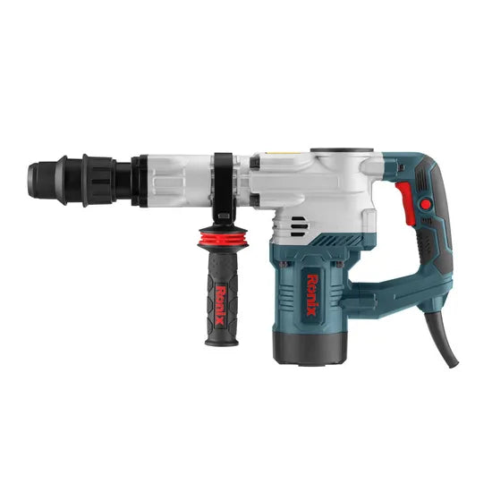 Ronix 2800 SDS Max Bit System Provides Tool Free Bit Changes Automatic Bit Locking Dust Protection Impact Demolition Hammer