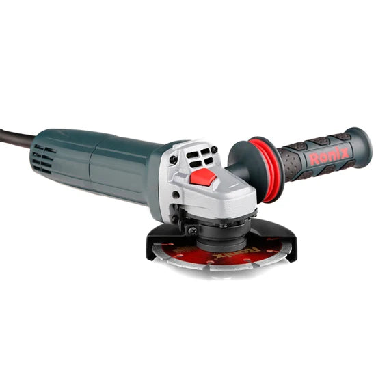 Ronix 3130 Electric Angle Grinder Tool 720W 11000rpm with 100/115mm Grinding Wheel Mini Angle Grinder