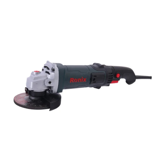 RONIX Ronix 3161 Grinder Sparks Safer to Use Upgraded Side Switch Non-Slip Handle Design for Comfortable Grip Brushless Angle Grinder