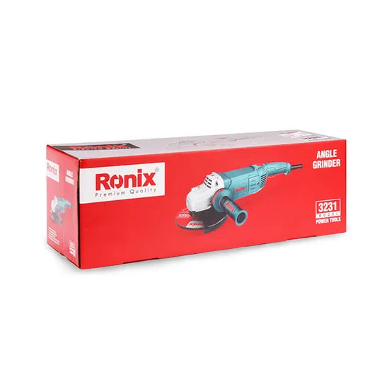Ronix 3231 Multi-Grip Paddle Switch Angle Grinder Increased Grip Options for Better Ergonomics Comfort Control Angle Grinder