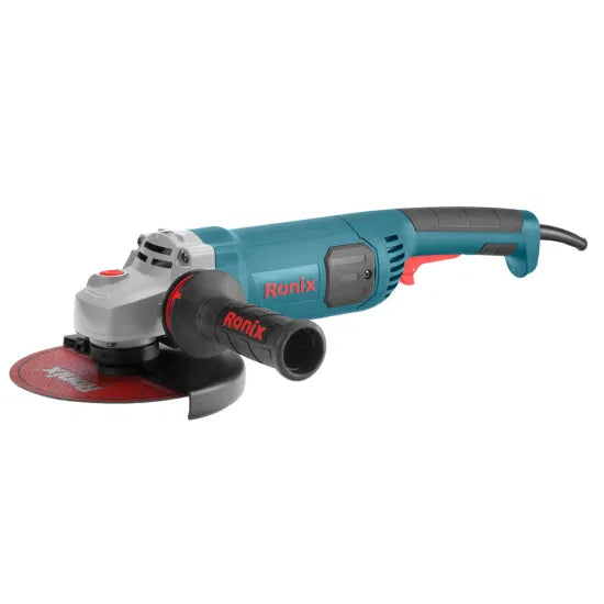 Ronix 3250 Angle Grinder 180mm 2200W 8500rpm 220-240V Electric Cutting Machine Anti Vibration