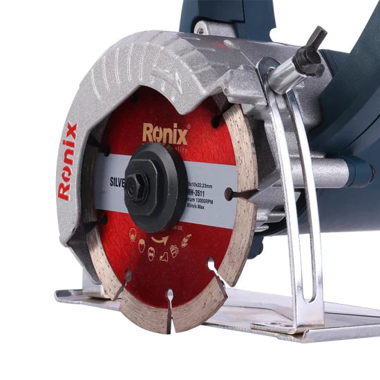 Ronix 3413 Powerhouse Marble Cutter 110mm 1400W Marble Tile Cutter Cutting Saw Concrete Marble Cutter Saw Blade Machine Electric
