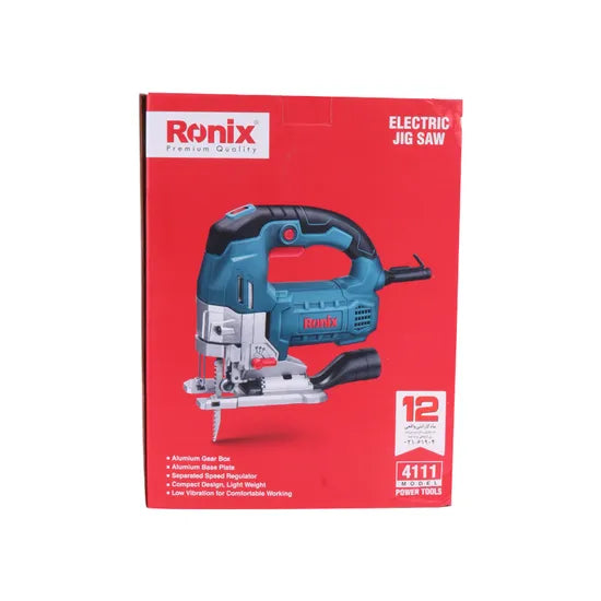 Ronix 4111 Adjustable Shoe Jig Saw with Wire Guard for Enhanced Stability and Line of Sit 750W 3100 Rpm Portable Jig Saw