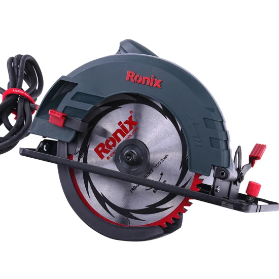 Ronix 4318 6000rpm Corded Circular Saw with Blade Laser Guide Max Cutting Depth for Wood Log Cutting Circular Saw