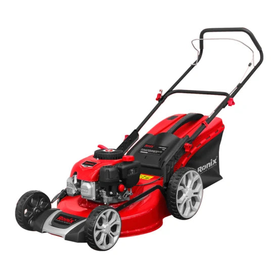 Ronix 4446 Gasoline Lawn Mower 5.5HP-480mm Hand Push Gasoline Brush Cutter Lawn Mower Garden Power Tools