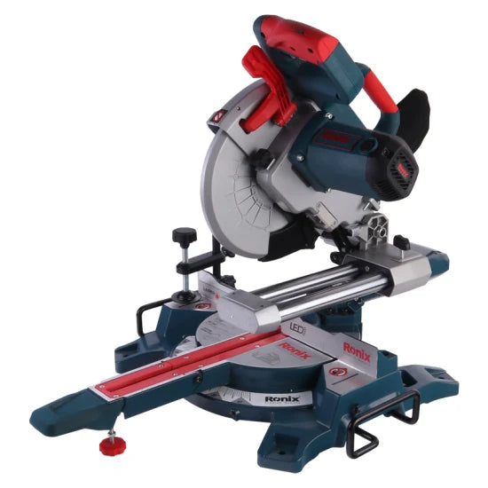 Ronix 5401 Industrial Sliding Bar Compound 210mm 1500W Aluminum Cutter Miter Saw with Laser Pointer