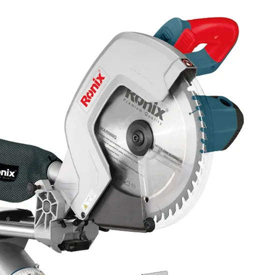 Ronix 5404 5000rpm Corded 300mm Double Bevel Sliding Compound Miter Saw Technology Material Clamp Sliding Mitre Saw