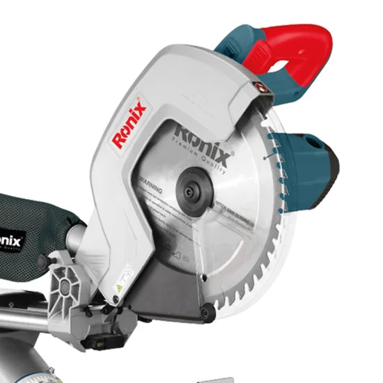 Ronix 5404 Wood Saw Woodworks Cutting 5000rpm Corded 300mm Double Bevel Sliding Compound Miter Saw