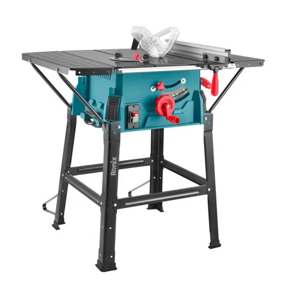 Ronix 5603 2000W Electric Table Saw 25cm Multi-Functional Wood Working Carpenter Electric Sliding Track