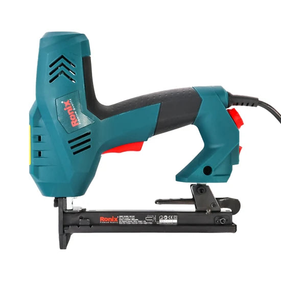 Ronix 7516 2200W Electric 220V F30 Decorative Nail Gun Brad Nailer for Furniture Frame Wood Stapler