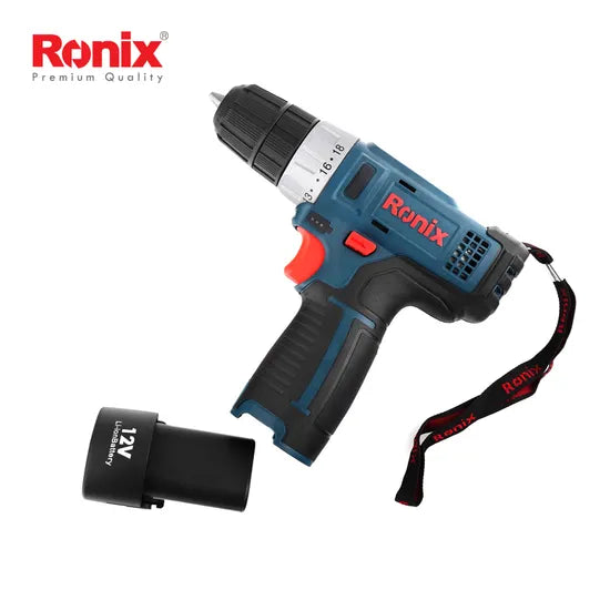 RONIX Ronix 8612c Product Cordless Driver Drill Cordless Impact Power Drill Tools Set