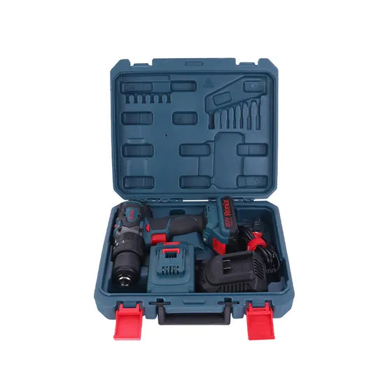 Ronix 8905K 20V Hammer Drill Impact Driver Cordless Power Tool Combo Kit with 2 Batteries Charger Brushless Hammer Drill Kit