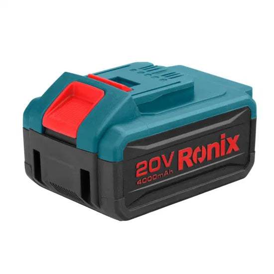 Ronix 8991 Hot 20V Rechargeable Lithium Ion Battery for Cordless Drill Power Tools Replacement Battery Pack