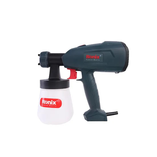 Ronix Model 1335 Professional Handheld 350W Adjustable Nozzle HVLP Solenoid Spray Gun